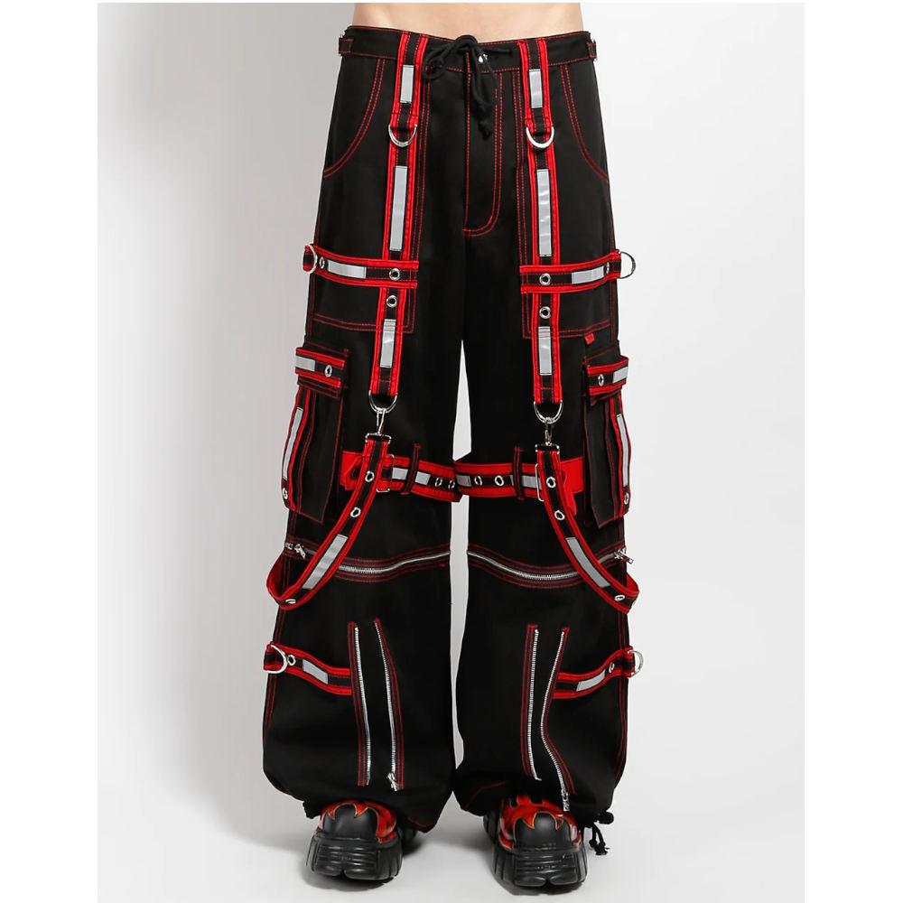 Tripp NYC Tripp NYC - Electro Reflector Darkstreet Wide leg trousers -